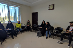 برگزاری اولین جلسه تیم نشریه‌نویسی کانون همیاران سلامت روان دانشگاه بیرجند (۷ آذر ماه ۱۴۰۱)