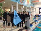 کسب مقام توسط تیم شنا دانشگاه بیرجند در مسابقات شنا کارکنان خواهر دستگاه های اجرایی خراسان جنوبی