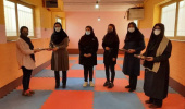 برگزاری مسابقه فریزبی دانشجویان دختر