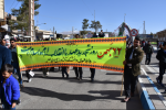 حضور دانشگاهیان آموزشکده کشاورزی سرایان در مراسم راهپیمایی چهل و یکمین سالگرد پیروزی انقلاب اسلامی