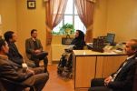 رئیس دانشگاه بیرجند با عضو هیأت علمی دانشگاه به مناسبت روز جهانی معلولان دیدار کرد