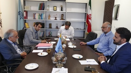 جلسه ستاد اجرائی کتاب دانشگاه و دفاع مقدس دانشگاه بیرجند