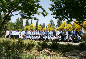 بازدید دانش آموزان پایه دهم دبیرستان آیت الله خامنه ای از پردیس کشاورزی، منابع طبیعی و محیط زیست