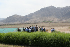 بازدید دانش آموزان دبیرستان آیت الله خامنه ای از پردیس کشاورزی، منابع طبیعی و محیط زیست