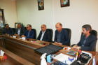 جلسه دیدار با مسئولین مرکز تحقیقات کشاورزی و منابع طبیعی استان خراسان جنوبی