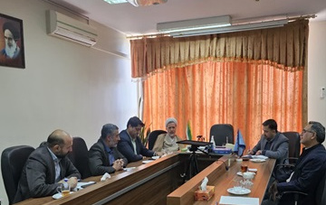 نشست بررسی پروژه‌های مقبره شهدای گمنام و مسجد حضرت ولی‌عصر (عج) پردیس کشاورزی، منابع طبیعی و محیط زیست