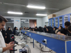 گزارش تصویری بازدید دانش آموزان پایه متوسط دوم دبیرستان دخترانه دکتر گنجی از آزمایشگاه های گروه های آموزشی دانشکده علوم پایه - آبان ۱۴۰۴