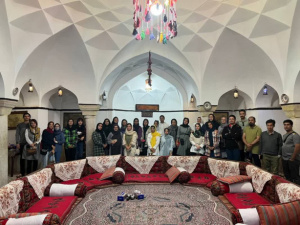 بازدید علمی دانشجویان گروه باستان شناسی از اماکن تاریخی کرمان-آبان ۱۴۰۲