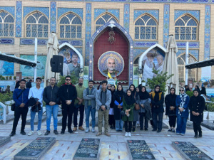 بازدید علمی دانشجویان گروه باستان شناسی از اماکن تاریخی کرمان-آبان ۱۴۰۲
