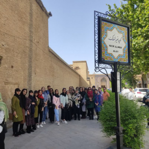 بازدید علمی دانشجویان گروه صنایع دستی از اماکن تاریخی شیراز-اردیبهشت ۱۴۰۲