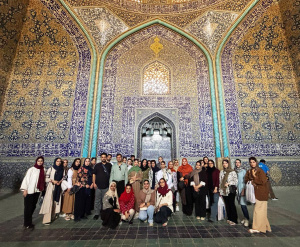 بازدید علمی دانشجویان گروه فرش،هنراسلامی و صنایع دستی از اماکن تاریخی اصفهان-خرداد ۱۴۰۴