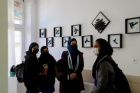در راستای اهداف ستاد جذب دانشجو؛ بازدید دانش آموزان پایه نهم دبیرستان هاجر از دانشکده هنر دانشگاه بیرجند