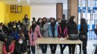 در راستای اهداف ستاد جذب دانشجو؛ بازدید دانش آموزان پایه نهم دبیرستان هاجر از دانشکده هنر دانشگاه بیرجند