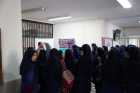 بازدید دانش آموزان دبیرستان علامه حلی از دانشکده هنر