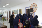 بازدید دانش آموزان دبیرستان علامه حلی از دانشکده هنر