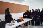 بازدید دانش آموزان دبیرستان علامه حلی از دانشکده هنر