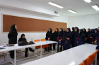 بازدید دانش آموزان دبیرستان علامه حلی از دانشکده هنر