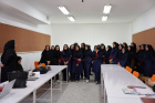 بازدید دانش آموزان دبیرستان علامه حلی از دانشکده هنر