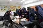 بازدید دانش آموزان دبیرستان علامه حلی از دانشکده هنر