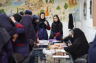 بازدید دانش آموزان دبیرستان علامه حلی از دانشکده هنر