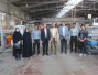 بازدید جمعی از اعضای دانشکده هنر از مجتمع کاشی و سرامیک فرزاد