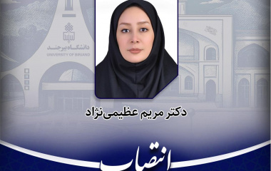 انتخاب عضو هیأت علمی دانشکده هنر به عنوان مسئول مرکز مدیریت مهارت‌آموزی و مشاوره شغلی دانشگاه