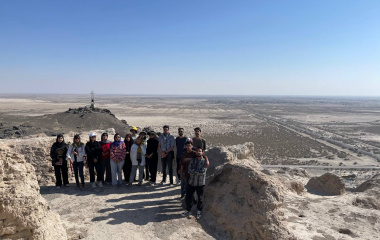 سفر علمی-فرهنگی دانشجویان باستان شناسی به شهر سوخته