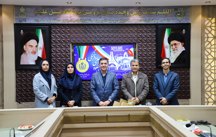 تودیع و معارفه رئیس و معاون آموزشی دانشکده هنر