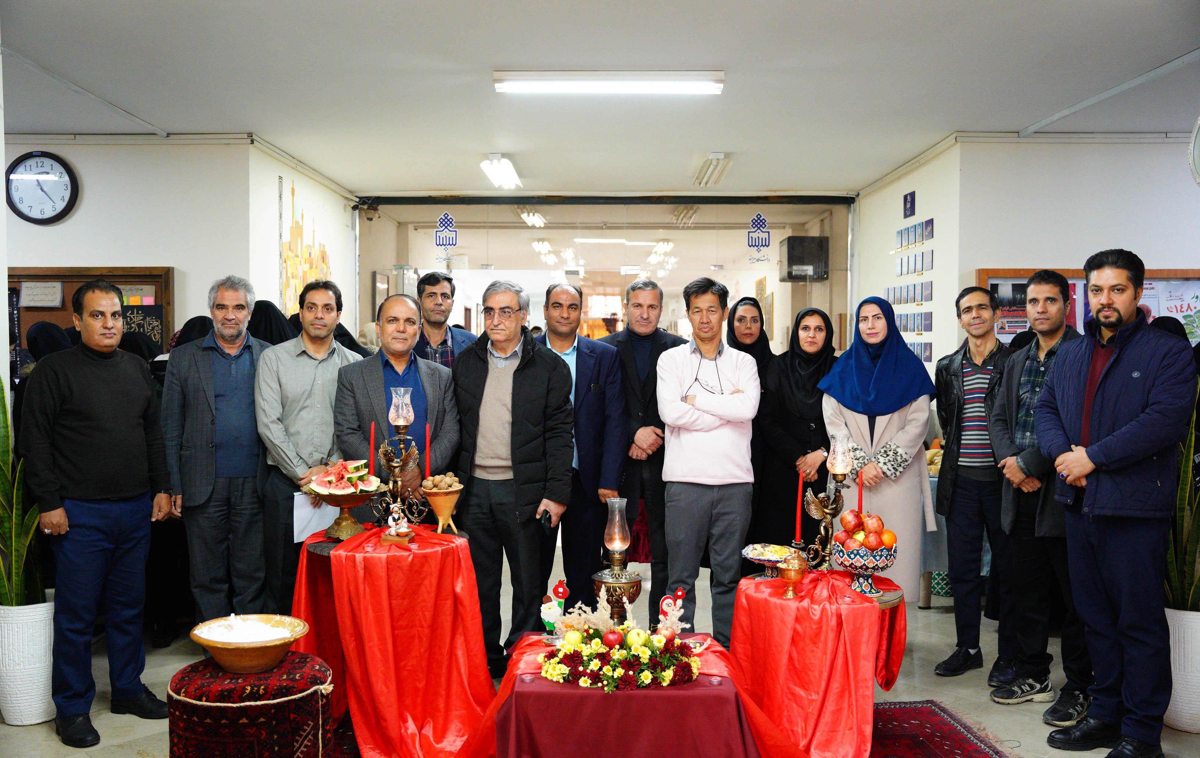 مراسم پاسداشت آیین کهن ایرانی یلدا در دانشکده هنر