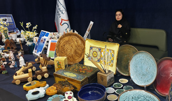 حضور موثر دانشکده هنر در نمایشگاه هفته پژوهش و فناوری خراسان جنوبی