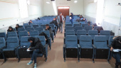 آزمون آمادگی و انتخابی دانشجویان گروه فرش به منظور اعزام به المپیاد کشوری برگزار شد.