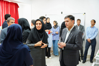 نمایشگاه آثار پایانی دانشجویان دانشکده هنر برگزار شد