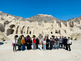 سفر علمی-فرهنگی دانشجویان باستان شناسی به شهر سوخته
