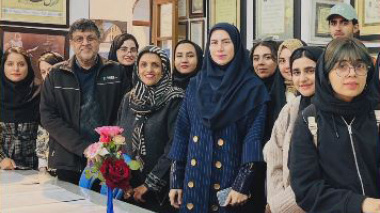 بازدید دانشجویان رشته هنر اسلامی دانشگاه بیرجند از مراکز فرهنگی هنری