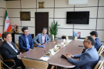 دیدار مدیر امور شعب بانک تجارت استان خراسان جنوبی با رئیس دانشگاه بیرجند