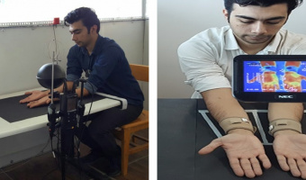 اندازه گیری آزمایشگاهی زمان بازیابی حرارتی دست انسان پس از اعمال تحریک سرمایی