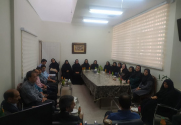 دیدار صمیمانه معاون آموزشی دانشگاه با کارکنان حوزه آموزش