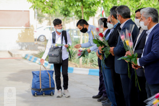 مراسم استقبال و خوش آمدگویی به دانشجویان دانشگاه بیرجند