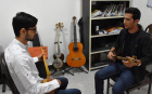 تمرین موسیقی جهت اجرای برنامه های دانشگاه (کانون موسیقی)