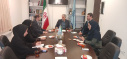 نشست سرپرست معاونت فرهنگی و اجتماعی با معاونت امور جوانان اداره کل ورزش و جوانان استان خراسان جنوبی