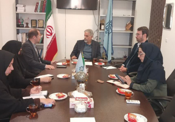 نشست سرپرست معاونت فرهنگی و اجتماعی با معاونت امور جوانان اداره کل ورزش و جوانان استان خراسان جنوبی