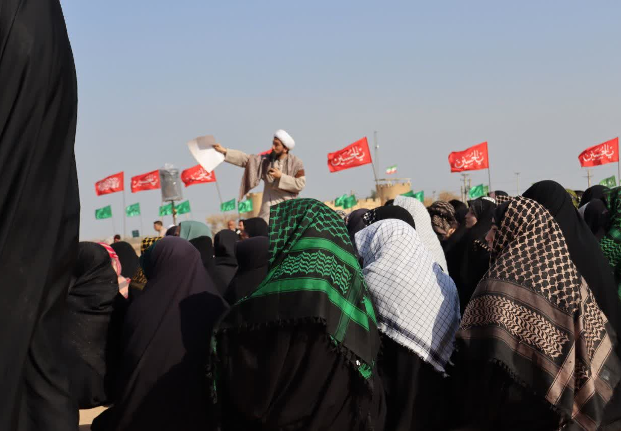 حضور پرشور دانشجویان خواهر دانشگاه بیرجند در اردوی راهیان نور ۱۴۰۴