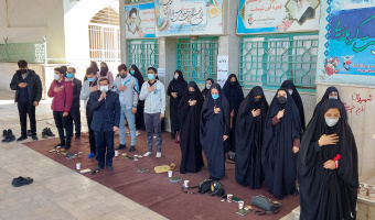 به همت کانون جوانان رضوی، دعای پرفیض حدیث شریف کساء به مناسبت دهه فاطمیه برگزار شد.