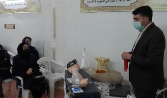 کارگاه آموزش تزریقات و داروشناسی توسط کانون هلال احمر و سازمان هلال احمر استان برگزار شد.