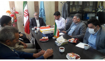 بازدید معاون فرهنگی و اجتماعی دانشگاه از دانشکده های فردوس و سرایان