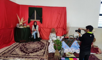 برپایی آتلیه عکاسی در جشنواره رویش یلدایی۲ توسط کانون هنرهای تجسمی با همکاری کانون گردشگری و کانون عکس و خاطره