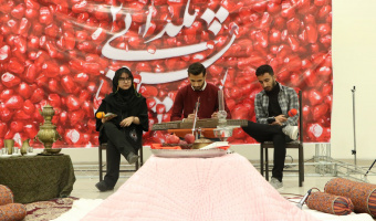 اجرای موسیقی در «جشنواره رویش یلدایی ۲ » توسط کانون موسیقی