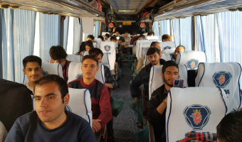 اعزام کاروان راهیان نور دانشجویی (برادران) به مناطق جنگی جنوب کشور انجام گرفت