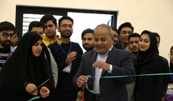 دومین نمایشگاه بزرگ کتاب و نهمین جشنواره درون دانشگاهی دانشگاه بیرجند افتتاح شد.