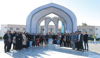 بازدید دانشجویان رشته آمار دانشگاه بیرجند از کارخانه کویر تایر